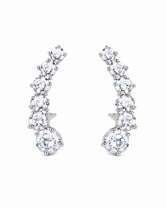 Brinco Earcuff Diamond Prata925