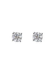 Brinco Moissanite Prata925 8mm