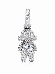 Pingente Menina Cravejada Prata925