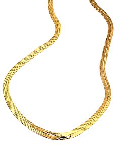 Colar Corrente Lisa Chapada