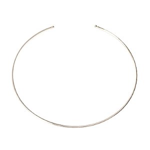 Colar Aro Liso Rodio