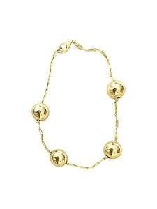 Pulseira Mini Esferas Gold