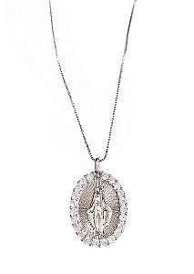 Colar Nossa Senhora das Graças Rodio