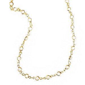 Colar Curto Tiffy Riviera Gold