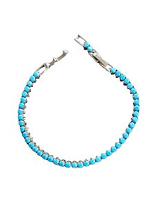 Pulseira Riviera Turquesa 3garras
