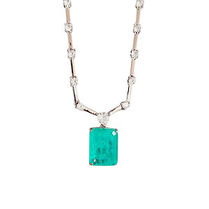 Colar Riviera Fio Faca Pedra Turmalina