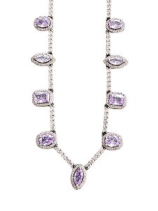 Colar Riviera Tanzanita Party