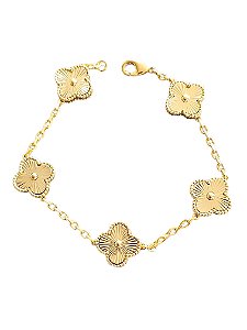 Pulseira Trevo Diamantado