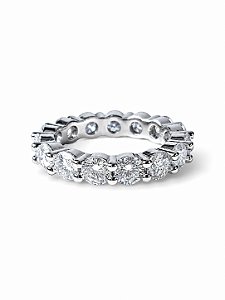 Anel Moissanite Aparador de Aliança Prata925