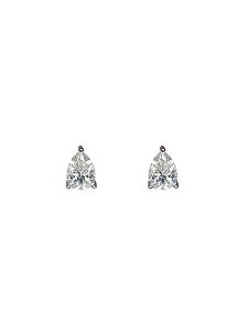 Brinco Moissanite Gotinha 7mm Prata925