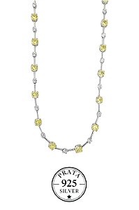Colar Yellow Fancy Fio Faca