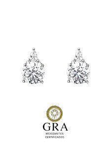 Brinco Moissanite Ball Prata925