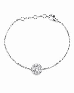 Pulseira Ponto de Luz Cravejada