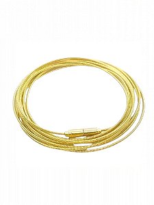 Pulseira corda de violão Gold Mistic