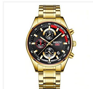 Relógio Masculino Nibosi Modelo 2375 Original de Luxo