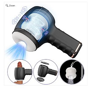 Masturbador Masculino - Formato de Pistola