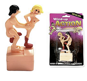 Wind-Up Action Homem e Mulher