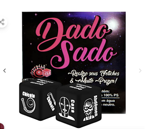 DADO SADO COM POSIÇÕES E TAREFAS