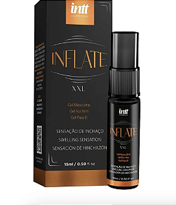 INFLATE ÓLEO DE MASSAGEM CORPORAL MASCULINO 15ML