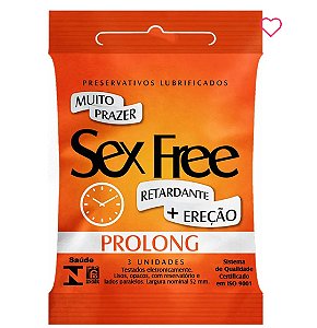 PRESERVATIVO RETARDANTE  COM 3 UNIDADES