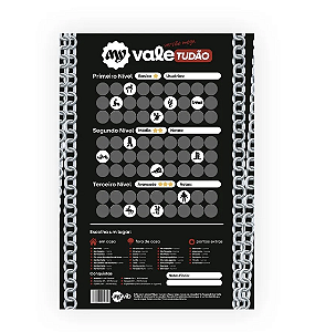 RASPADINHA MY VALE TUDÃO VERSÃO MEGA 60X45CM MYVIB