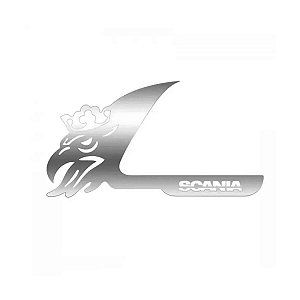 Aplique de Maçaneta Inox Scania Grifo