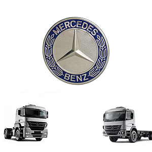 Emblema Cafe Capo Mercedes-benz Atego/axor 75mm