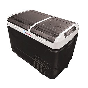 Geladeira Portátil Caminhão Rodoplast 40 Litros Quadrivolt 12v 24v 110v 220v Bluetooth USB