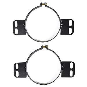Par De Suporte 130mm Farol Angel Eyes Vw Constellation