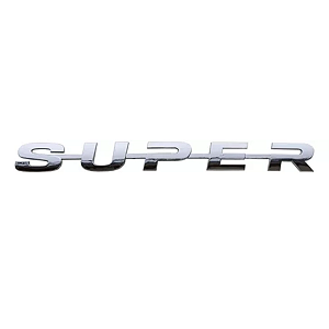 Emblema Super Grade Scania Ntg P/G/R/S - cromodo