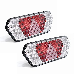 Par Lanterna Led Guerra Cristal