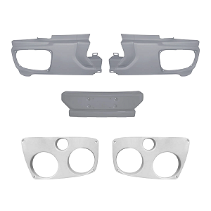 Para-choque Completo Ford Cargo 2649 2012 a 2019 Traçado