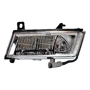 Farol Auxiliar Para-choque Scania NTG Após 2019 - LE