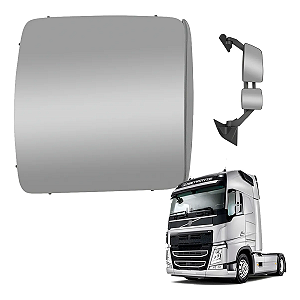 Lente Auxiliar Retrovisor Volvo FH após 2015 c/ desembaçador