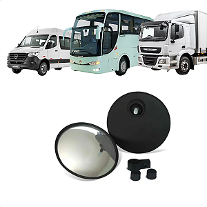 Espelho Auxiliar Biônico Convexo Caminhão/onibus 170mm