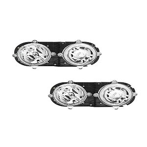 Farol principal Duplo Diagonal H7 - Ford Cargo Par