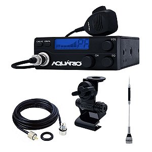 Rádio PX 40 Canais + Antena B-2050 + Cabo + Suporte Porta Malas