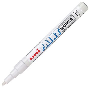 Marcador Permanente Branco Uni Paint Marker Uni-Ball PX-21