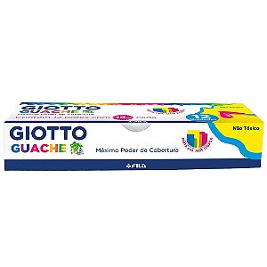 Tinta Tempera Guache Giotto 12 Cores 15ml