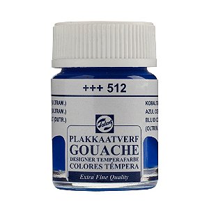 Tinta Gouache Talens Extra Fine 16ml Cobalt Blue 512