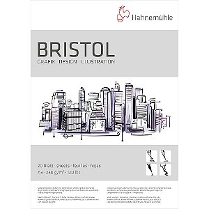 Bloco Bristol A3 Hahnemuhle 250 g/m² 20 Folhas Ilustração