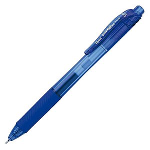 Caneta Energel X Retrátil Azul 0,5mm Pentel
