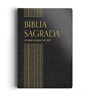 Bíblia Sagrada Acf - Luxo - Preta