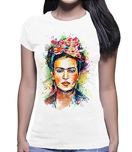 Camiseta Babylook Frida Kahlo