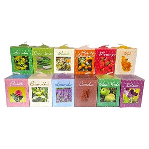Velas Aromáticas 50g - Cx. c/ 36 unid.