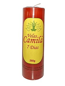 Velas  7 dias vermelha