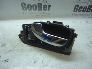 Maçaneta Interna Traseira Esquerda Cromada Peugeot 307