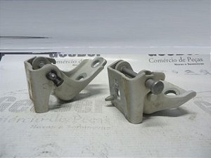 Par De Dobradiças Porta Dianteira Esquerda Citroen C3  14/15