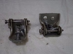 Par Dobradiças Porta Diant Dir Citroen C3 Mod Novo Tendance