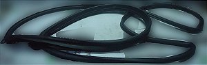 Borracha Contorno Porta Dianteiro Esquerdo Nissan March 2018